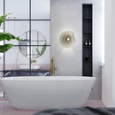 Modern glass LED wall light for interior decor