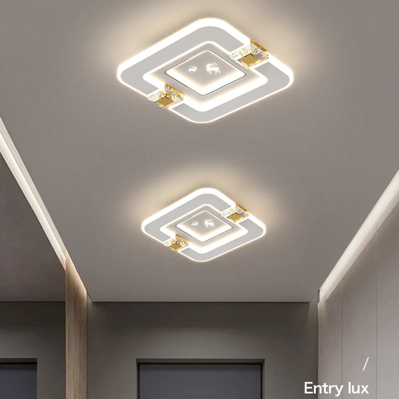 Nordic luxury LED corridor light with creative design