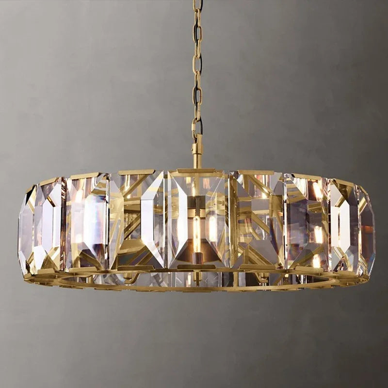 Modern luxury crystal chandelier pendant light
