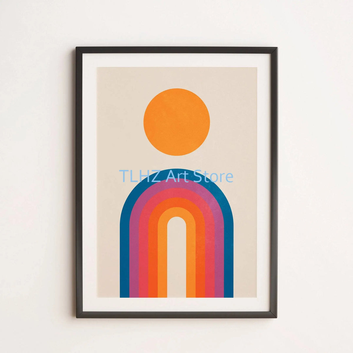 Colourful flower quote posters and canvas prints