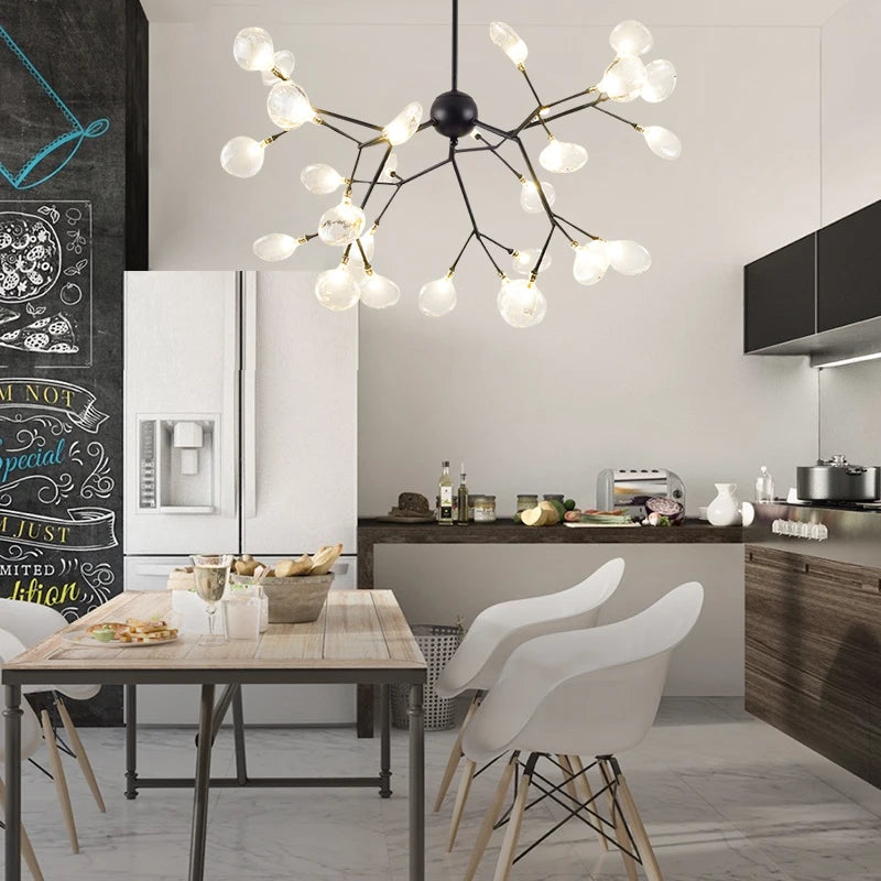 Elegant modern decorative tree branch chandelier - vue 4 sur 9