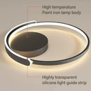 Modern LED ceiling light for interior decoration and a warm ambiance