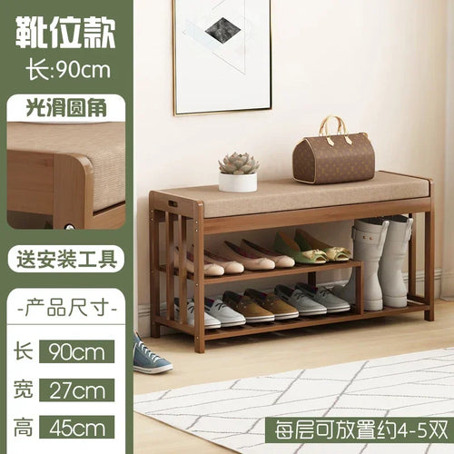 Multifunctional lightweight changing stool for entryway and leisure - vue 11 sur 12