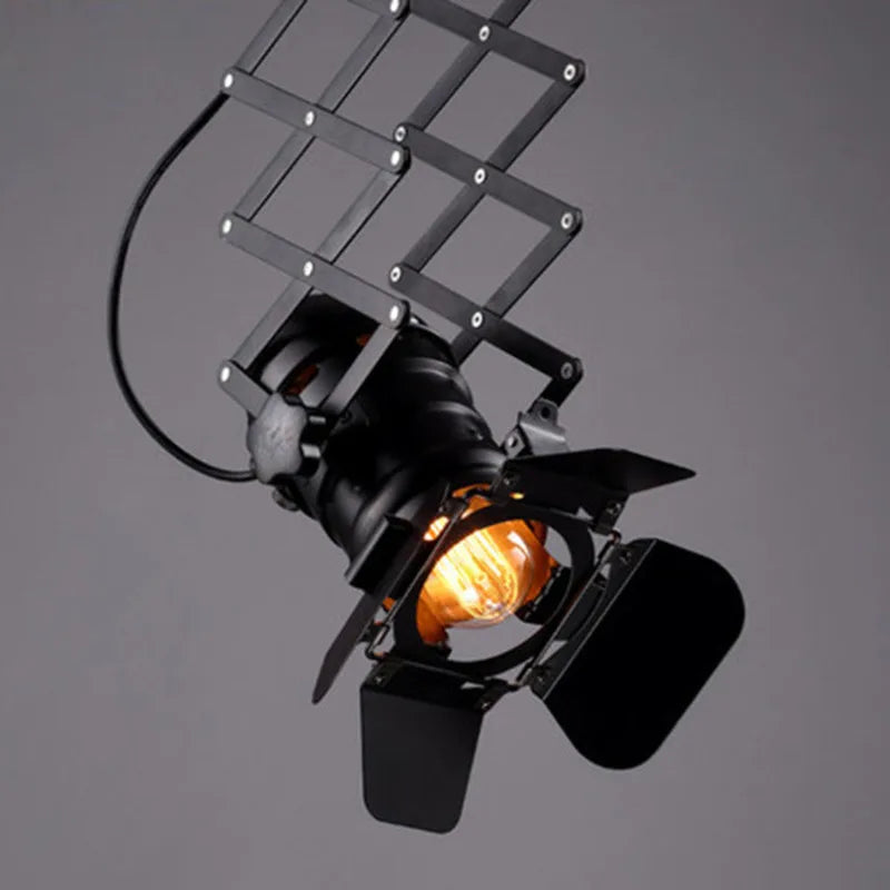 Vintage industrial style pendant light for café and restaurant