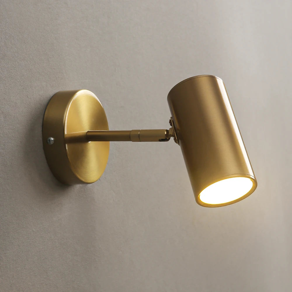 Modern Nordic adjustable angle LED wall lamp
