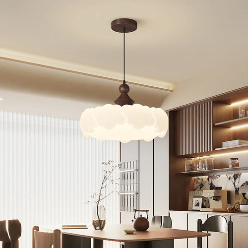 Modern minimalist creative and warm indoor ceiling light - vue 2 sur 12