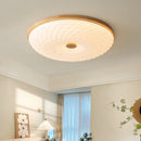 Creative Nordic wooden recessed LED ceiling light