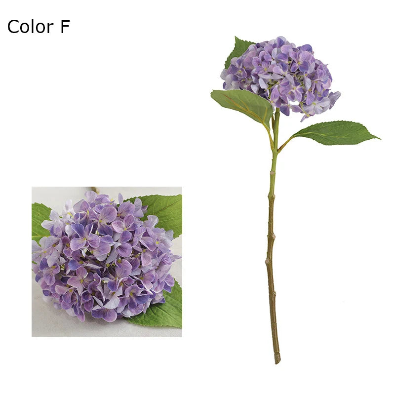 Artificial hydrangea flower for wedding and party decoration - vue 12 sur 13