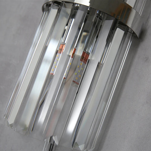 Luxurious crystal wall lamp for interior decoration - vue 7 sur 8