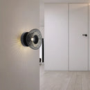 Italian horn design iron LED wall light for interior decoration