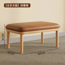Nordic modern velvet stool unique and space-saving pouf
