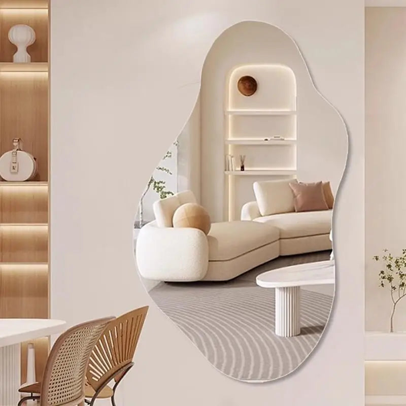 smart wall mirror with led lighting luxury and creative simplicity