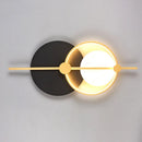 Nordic luxury LED wall light for hotel