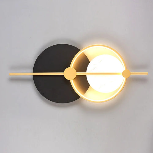 Nordic luxury LED wall light for hotel - vue 4 sur 9