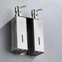 stainless steel accessories for modern soap dispensers
