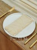 Bohemian cotton gauze table runner for weddings and parties