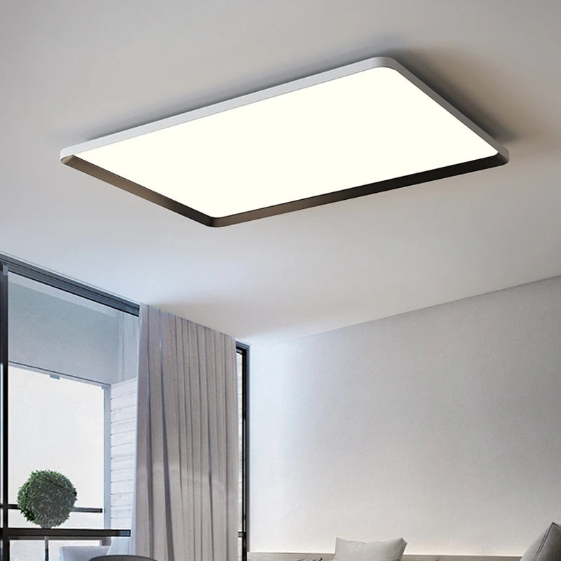 Ultra-thin modern round LED ceiling light without stroboscopic effect