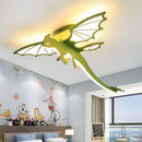 Dinosaur ceiling light for children's room with playful modern design