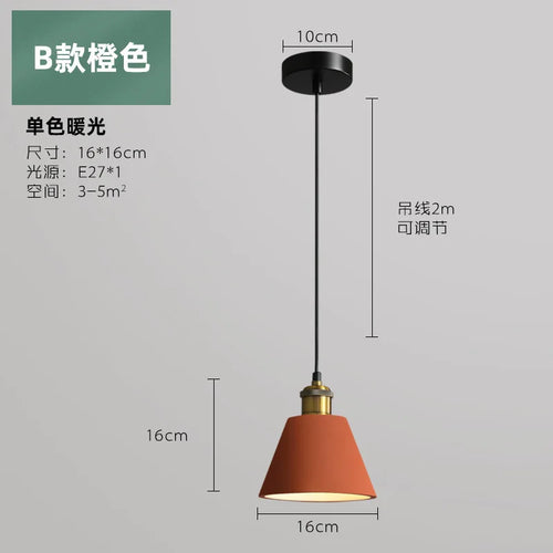 Industrial style LED pendant light - vue 13 sur 22