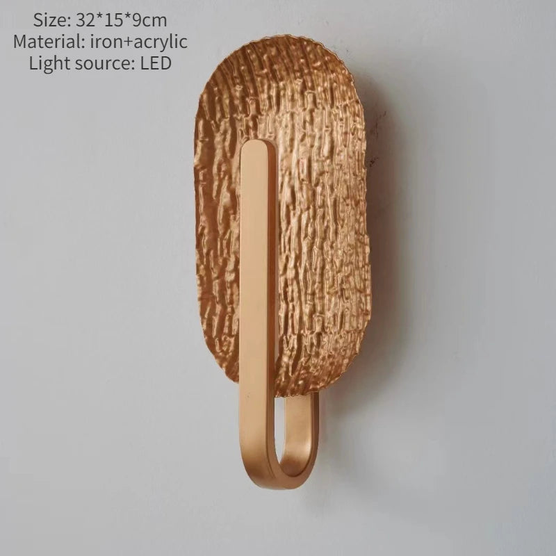 Nordic luxury designer wall light for modern interiors - vue 8 sur 8
