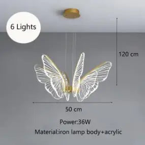 Acrylic designer pendant light for modern luxury decor - vue 11 sur 21