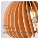 Modern minimalist adjustable wood wall light