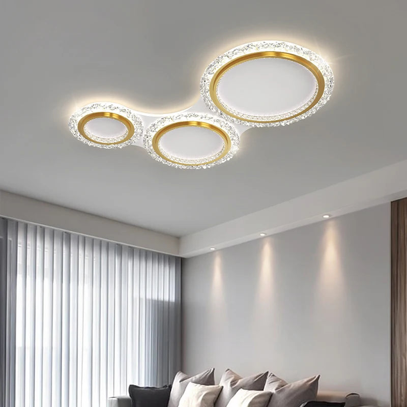Modern crystal chandelier for elegant lighting