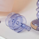 Glass candle holders for wedding decor and Christmas gifts