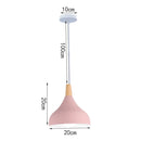Retro nordic aluminium pendant light for indoor lighting