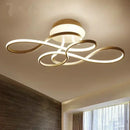 Modern LED ceiling light for elegant, bright interior décor