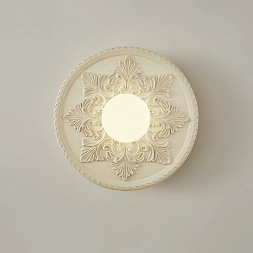French carved wall light classic decorative lighting - vue 2 sur 7