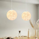 Personalised nordic 3D moon pendant light for children