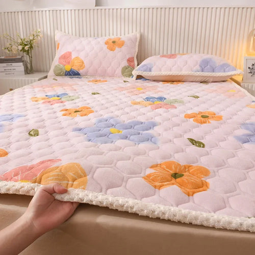 soft plush student mattress topper for single or double bed