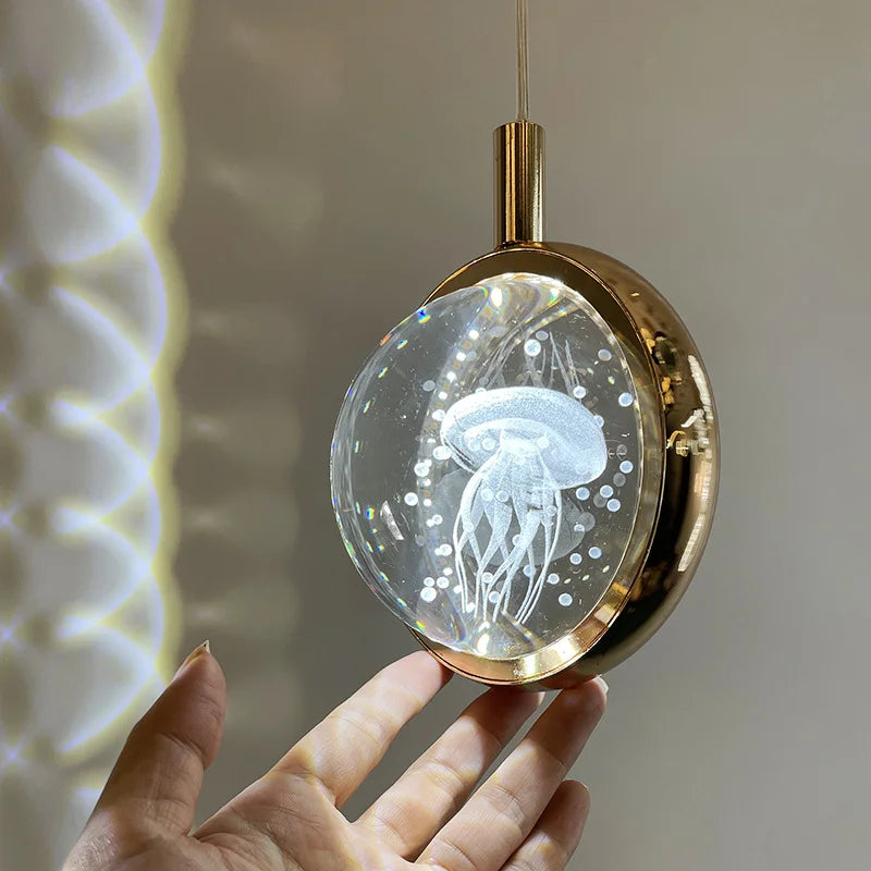 Designer LED pendant light for living room