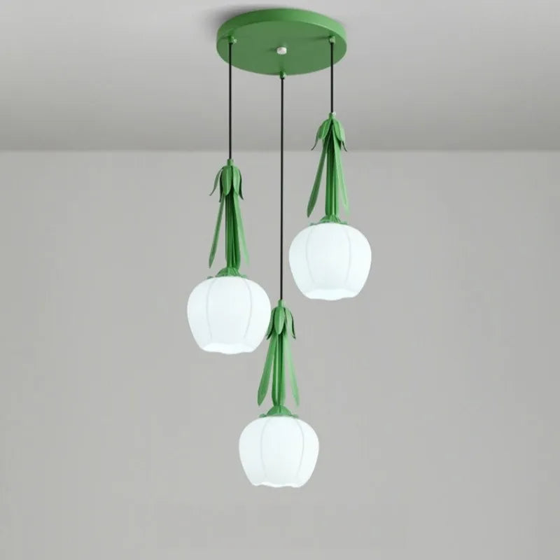 Art deco glass chandelier for home and bar