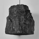 Handmade nordic chandelier with imitation stone wabi sabi style