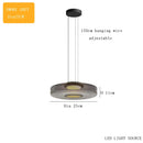 Levels series glass pendant light for modern decor