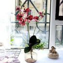 Decorative artificial orchid flowers for weddings and gardens