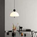 Medieval retro cream glass chandelier for elegant interiors