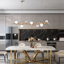 Artistic dimmable LED pendant chandelier