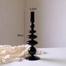 European glass candle holder for decoration and weddings