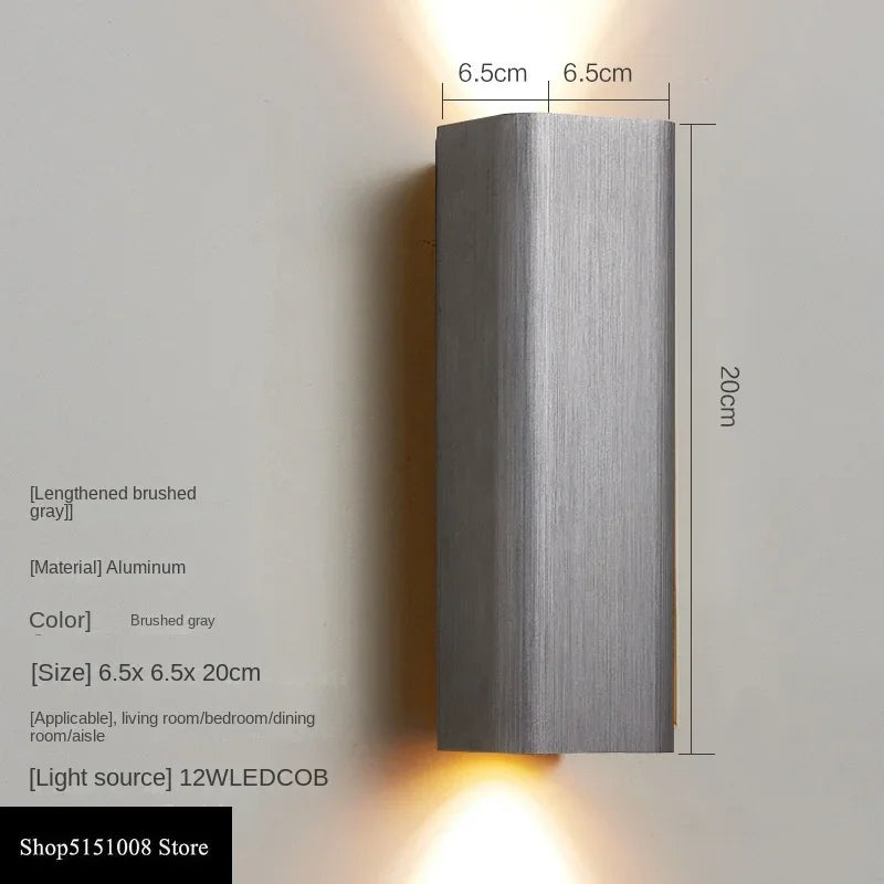 Modern indoor LED wall light - vue 14 sur 15