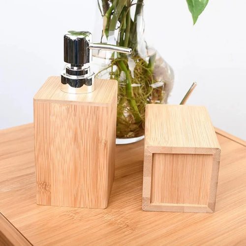 liquid soap dispenser with pump for bathroom - vue 5 sur 7