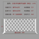solid wood fence for garden and pets
