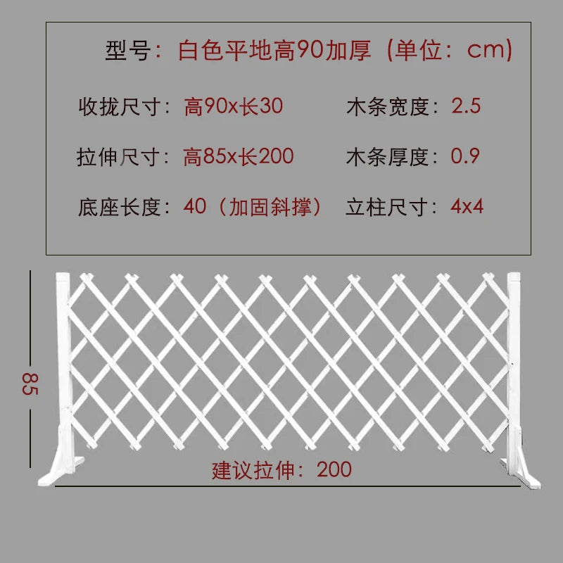 solid wood fence for garden and pets - vue 10 sur 22