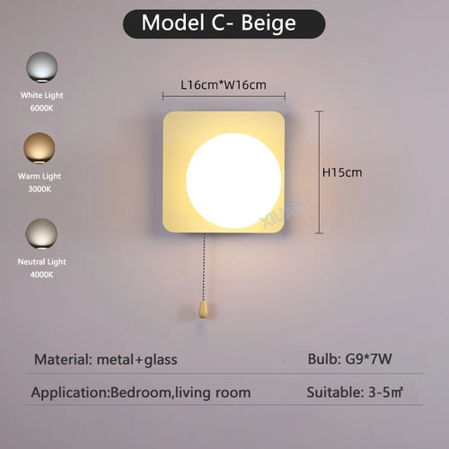 Colourful nordic wall lights - vue 20 sur 23