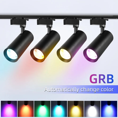 Disco LED spotlight for festive atmosphere and home decoration - vue 7 sur 12
