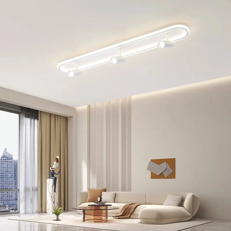 Modern minimalist indoor LED spotlight for chandelier - vue 3 sur 18