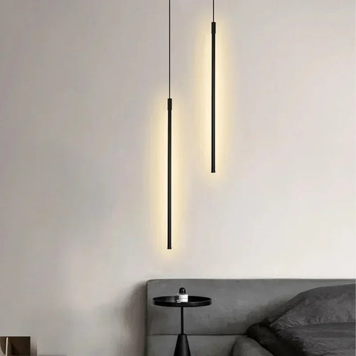 Modern LED pendant light for elegant interior decor - vue 4 sur 12