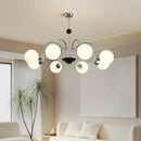 Modern nordic design elegant suspended LED ceiling light for interiors